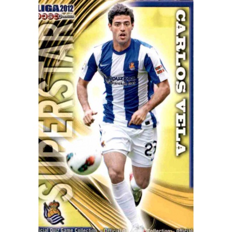 Carlos Vela Superstar Real Sociedad 402 Las Fichas de la Liga 2012 Official Quiz Game Collection