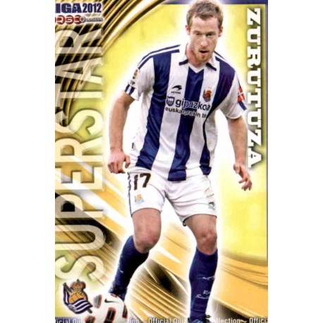 Zurutuza Superstar Real Sociedad 403 Las Fichas de la Liga 2012 Official Quiz Game Collection