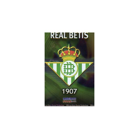 Escudo Betis 460 Las Fichas de la Liga 2012 Official Quiz Game Collection