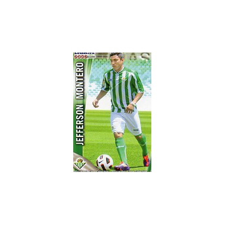 Jefferson Montero Betis 477 Las Fichas de la Liga 2012 Official Quiz Game Collection