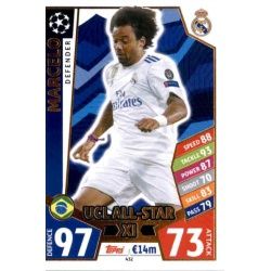 Marcelo UCL AllStar XI 432 Match Attax Champions 2017-18