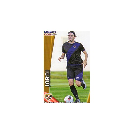Jordi Rayo Vallecano 492 Las Fichas de la Liga 2012 Official Quiz Game Collection