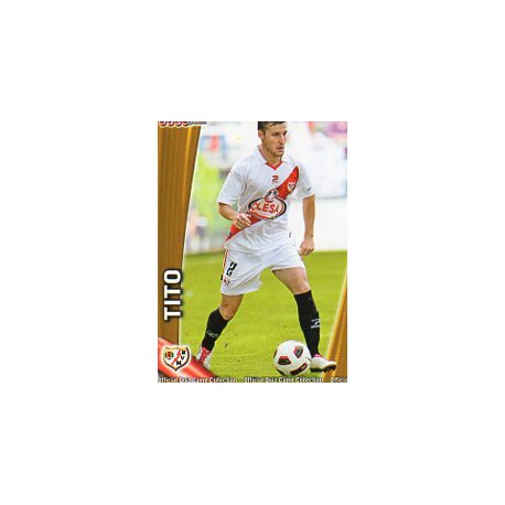 Tito Rayo Vallecano 496 Las Fichas de la Liga 2012 Official Quiz Game Collection