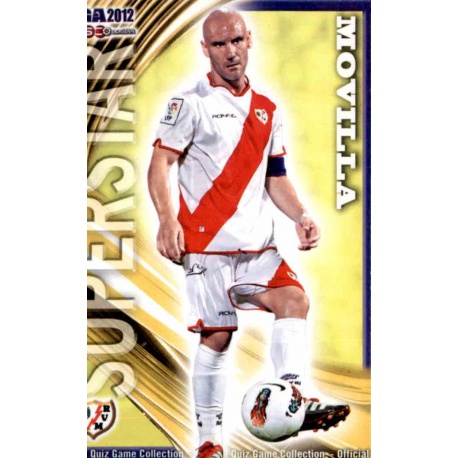 Movilla Superstar Rayo Vallecano 512 Las Fichas de la Liga 2012 Official Quiz Game Collection