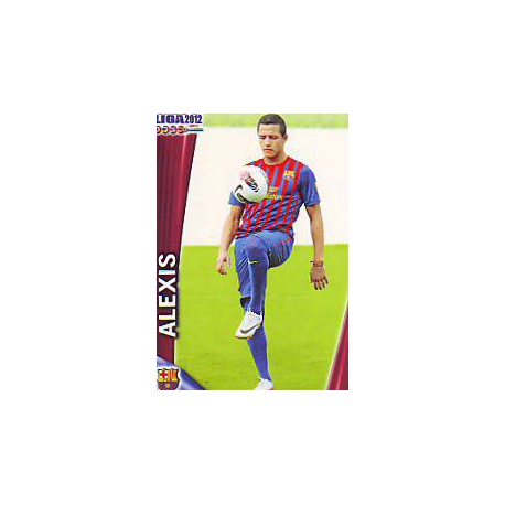 Alexis Error Barcelona 642 Las Fichas de la Liga 2012 Official Quiz Game Collection