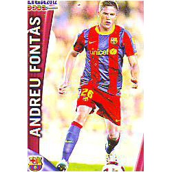 Andreu Fontás Barcelona 643 Las Fichas de la Liga 2012 Official Quiz Game Collection