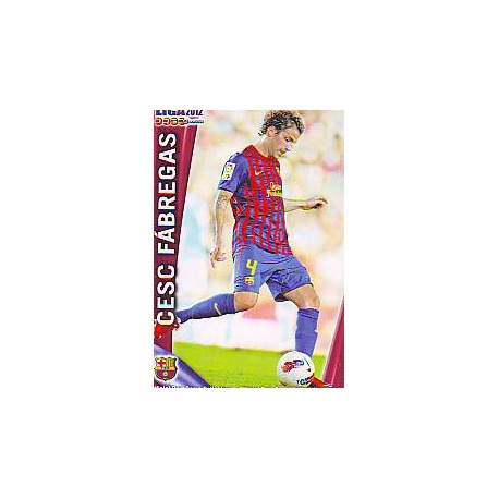 Cesc Fàbregas Barcelona 644 Las Fichas de la Liga 2012 Official Quiz Game Collection