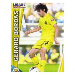 Gerard Bordas Villarreal 647 Las Fichas de la Liga 2012 Official Quiz Game Collection