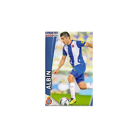 Albín Espanyol 654 Las Fichas de la Liga 2012 Official Quiz Game Collection