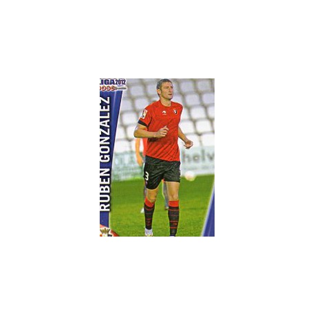 Rubén González Osasuna 655 Las Fichas de la Liga 2012 Official Quiz Game Collection