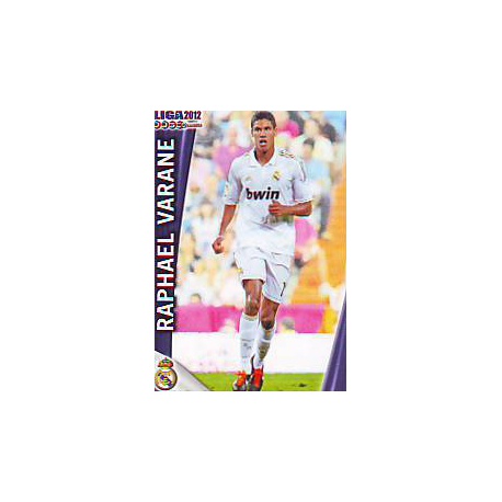 Raphael Varane Real Madrid 661 Las Fichas de la Liga 2012 Official Quiz Game Collection