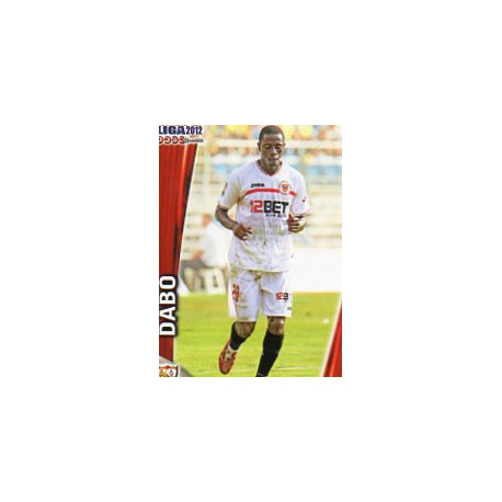 Dabo Sevilla Bajas 114 Las Fichas de la Liga 2012 Official Quiz Game Collection