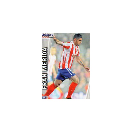 Fran Mérida Atlético Madrid Bajas 176 Las Fichas de la Liga 2012 Official Quiz Game Collection