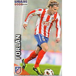 Forlán Atlético Madrid Bajas 183 Las Fichas de la Liga 2012 Official Quiz Game Collection