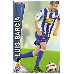 Luís García Espanyol Bajas 207 Las Fichas de la Liga 2012 Official Quiz Game Collection