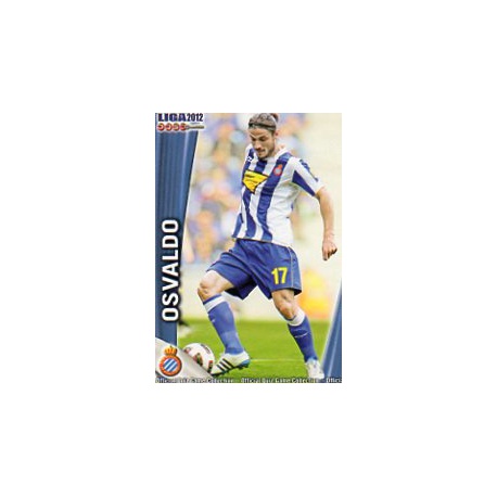 Osvaldo Espanyol Bajas 210 Las Fichas de la Liga 2012 Official Quiz Game Collection