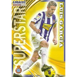 Luís García Superstar Espanyol Bajas 215 Las Fichas de la Liga 2012 Official Quiz Game Collection