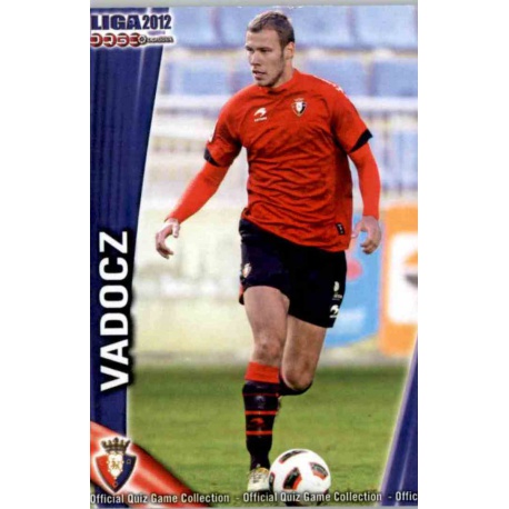 Vadocz Osasuna Bajas 230 Las Fichas de la Liga 2012 Official Quiz Game Collection