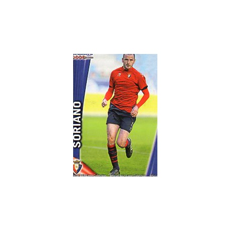 Soriano Osasuna Bajas 232 Las Fichas de la Liga 2012 Official Quiz Game Collection