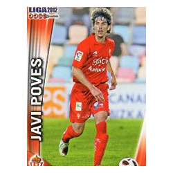 Javi Poves Sporting Gijón Bajas 250 Las Fichas de la Liga 2012 Official Quiz Game Collection