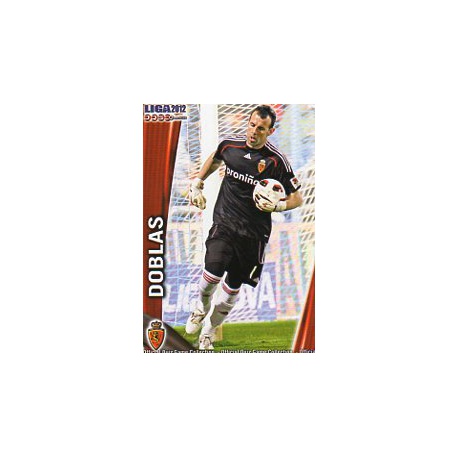 Doblas Zaragoza Bajas 328 Las Fichas de la Liga 2012 Official Quiz Game Collection