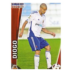 Diogo Zaragoza Bajas 330 Las Fichas de la Liga 2012 Official Quiz Game Collection
