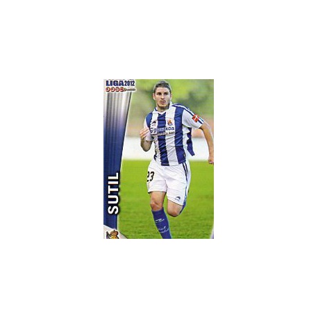 Sutil Real Sociedad Bajas 395 Las Fichas de la Liga 2012 Official Quiz Game Collection