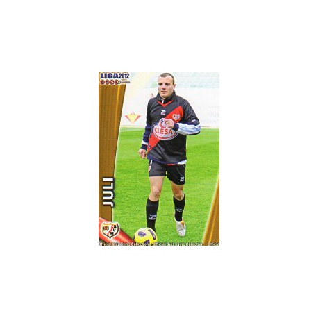 Juli Rayo Vallecano Bajas 498 Las Fichas de la Liga 2012 Official Quiz Game Collection