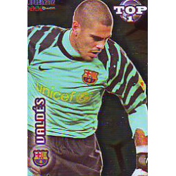 Víctor Valdés Top Dorado Barcelona 541 Las Fichas de la Liga 2012 Official Quiz Game Collection