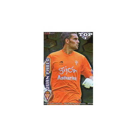 Juan Pablo Top Dorado Sporting Gijón 545 Las Fichas de la Liga 2012 Official Quiz Game Collection