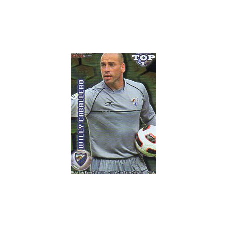 Willy Caballero Top Dorado Málaga 546 Las Fichas de la Liga 2012 Official Quiz Game Collection