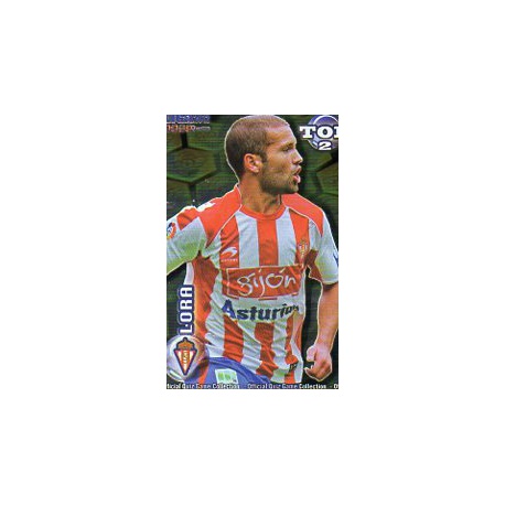 Lora Top Dorado Sporting Gijón 555 Las Fichas de la Liga 2012 Official Quiz Game Collection