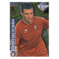 Marc Bertrán Top Dorado Osasuna 556 Las Fichas de la Liga 2012 Official Quiz Game Collection