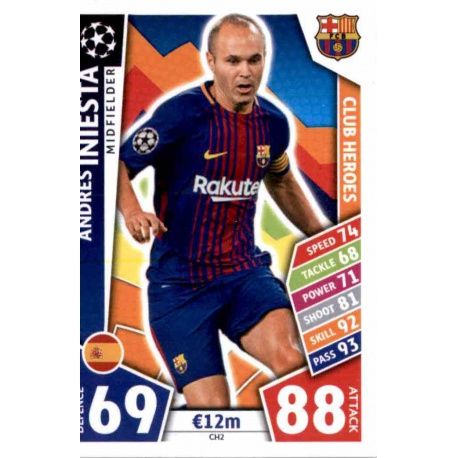 Andrés Iniesta Club Heroes CH2 Andrés Iniesta