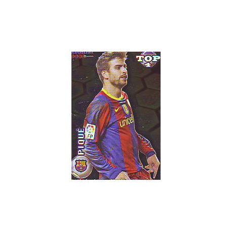 Piqué Top Dorado Barcelona 559 Las Fichas de la Liga 2012 Official Quiz Game Collection