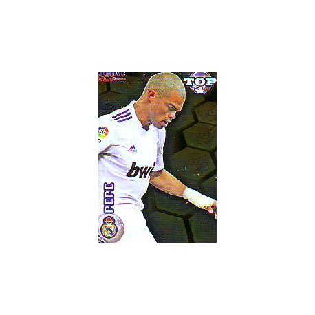 Pepe Top Dorado Real Madrid 560 Las Fichas de la Liga 2012 Official Quiz Game Collection