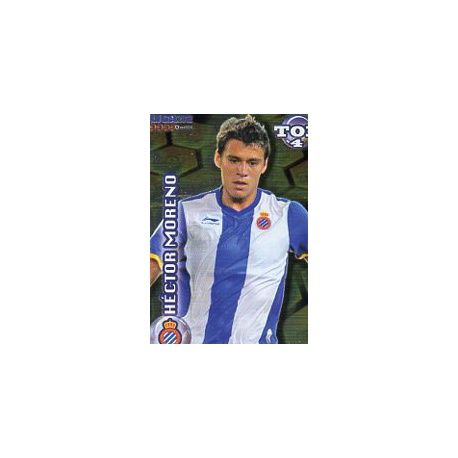 Héctor Moreno Top Dorado Espanyol 561 Las Fichas de la Liga 2012 Official Quiz Game Collection