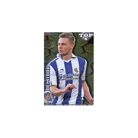 Demidov Top Dorado Real Sociedad 562 Las Fichas de la Liga 2012 Official Quiz Game Collection