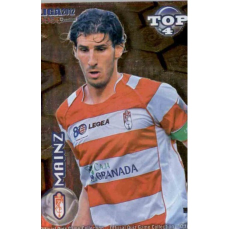 Mainz Top Dorado Granada 567 Las Fichas de la Liga 2012 Official Quiz Game Collection