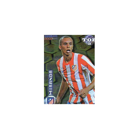 Miranda Top Dorado Atlético Madrid 574 Las Fichas de la Liga 2012 Official Quiz Game Collection