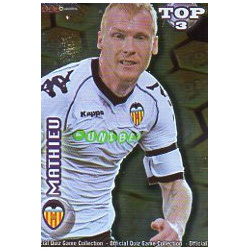 Mathieu Top Dorado Valencia 579 Las Fichas de la Liga 2012 Official Quiz Game Collection