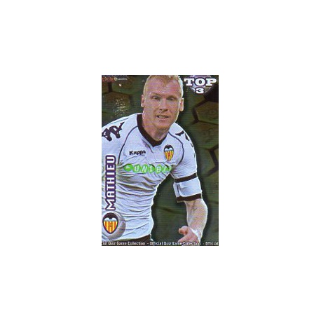 Mathieu Top Dorado Valencia 579 Las Fichas de la Liga 2012 Official Quiz Game Collection