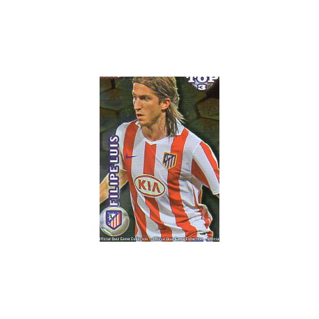 Filipe Luís Top Dorado Atlético Madrid 581 Las Fichas de la Liga 2012 Official Quiz Game Collection