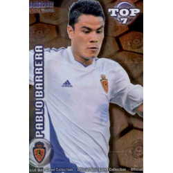 Pablo Barrera Top Dorado Real Zaragoza 602 Las Fichas de la Liga 2012 Official Quiz Game Collection