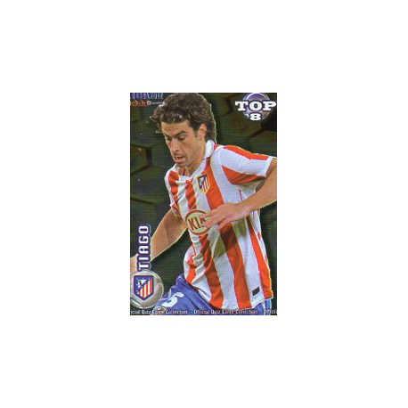 Tiago Top Dorado Atlético Madrid 609 Las Fichas de la Liga 2012 Official Quiz Game Collection