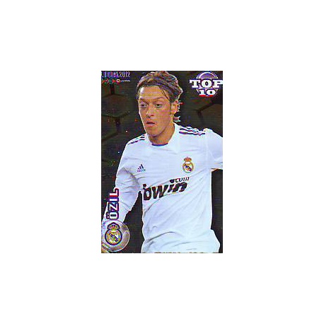 Özil Top Dorado Real Madrid 614 Las Fichas de la Liga 2012 Official Quiz Game Collection