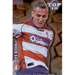 Yebda Top Dorado Granada 621 Las Fichas de la Liga 2012 Official Quiz Game Collection