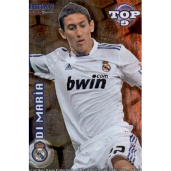 Di María Top Dorado Real Madrid 623 Las Fichas de la Liga 2012 Official Quiz Game Collection