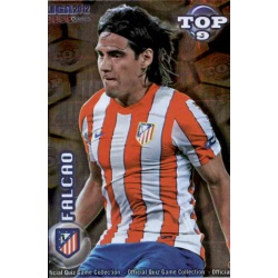 Falcao Top Dorado Atlético Madrid 626 Las Fichas de la Liga 2012 Official Quiz Game Collection
