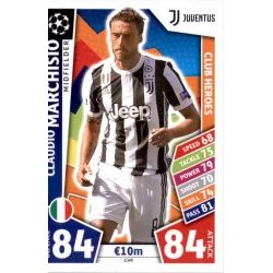 Claudio Marchisio Club Heroes CH9 Match Attax Champions 2017-18